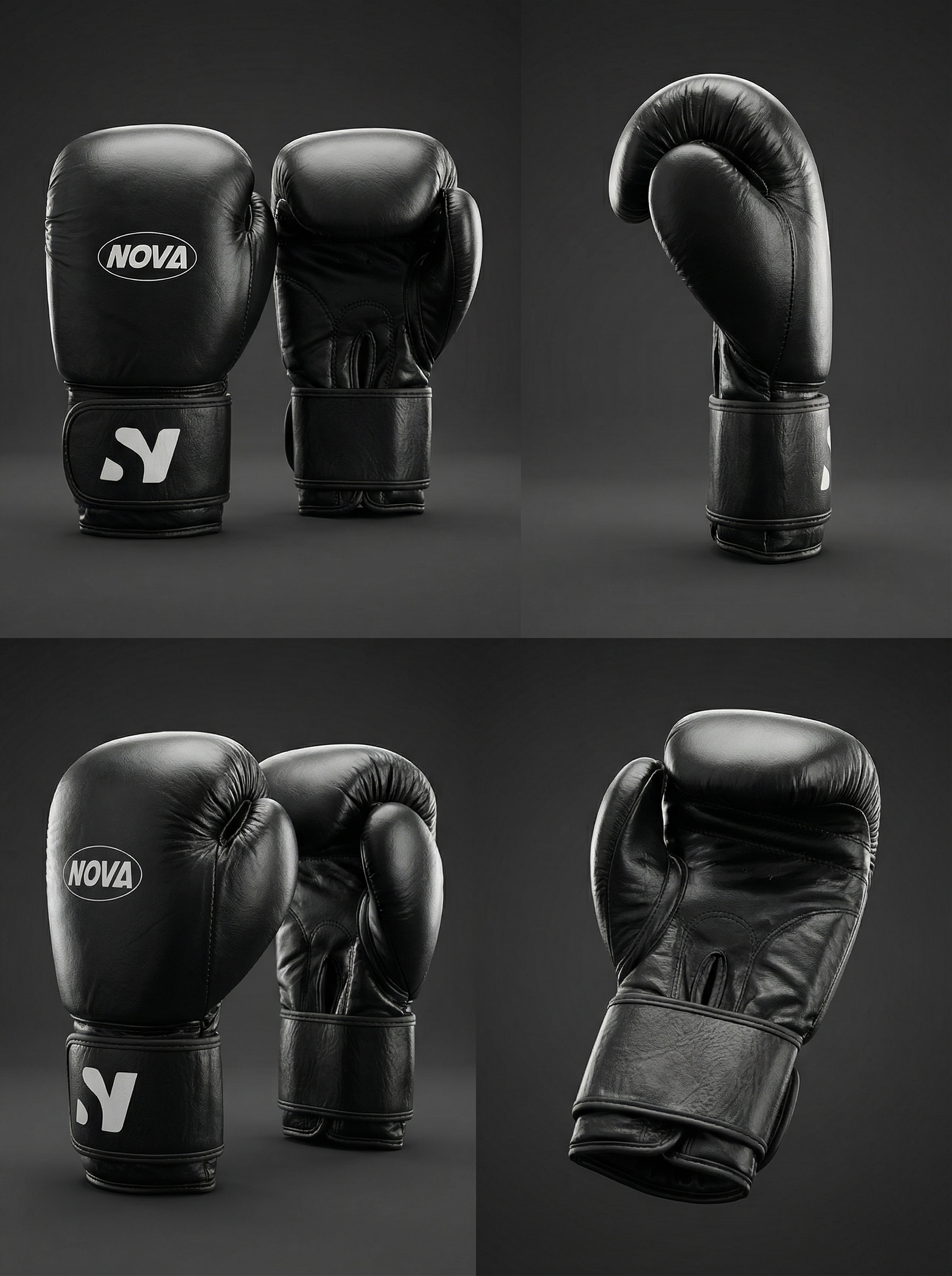 Boxing Gloves Black