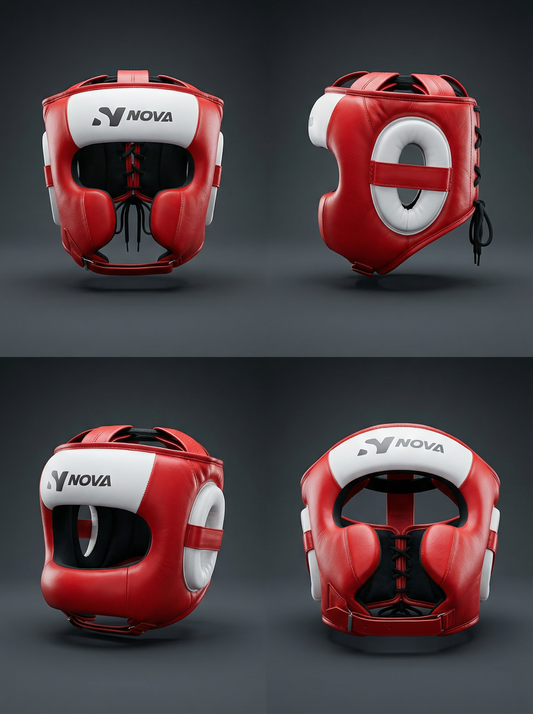 Head Guard Leather