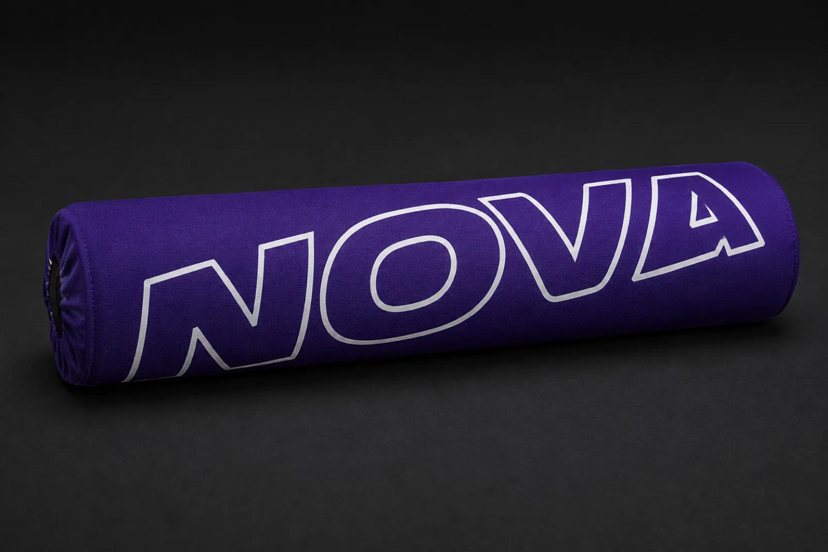 Nova barbell squat pad in purple — Barbell Pads from Nova Sports Mauritius
