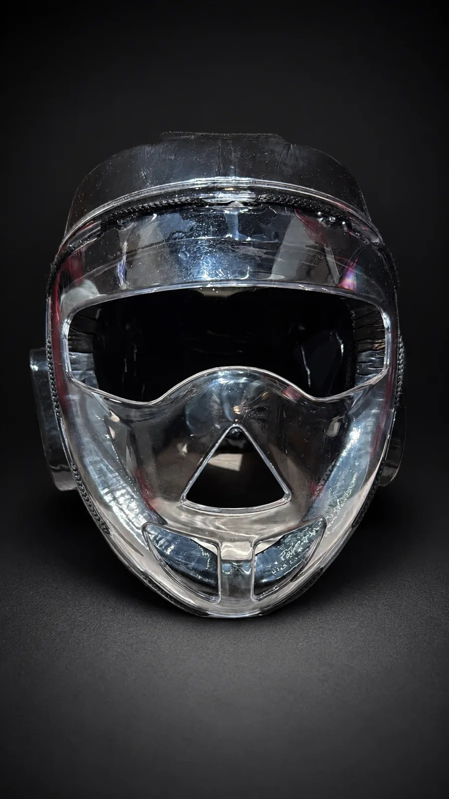 Nova full-face head guard with clear polycarbonate face shield — Head Guards from Nova Sports Mauritius
