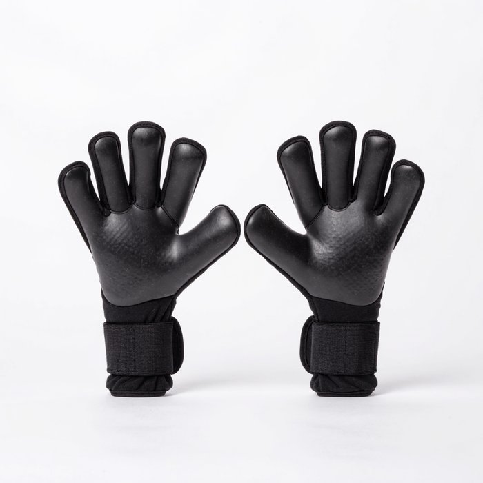 Pair of goalkeeper gloves with thick latex palms and wrist straps — goalkeeper gloves at Nova Sports Mauritius — Football available in Mauritius
