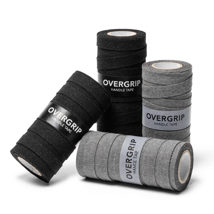 Rolls of black and grey racket overgrip tape — tennis grips at Nova Sports Mauritius — Games available in Mauritius
