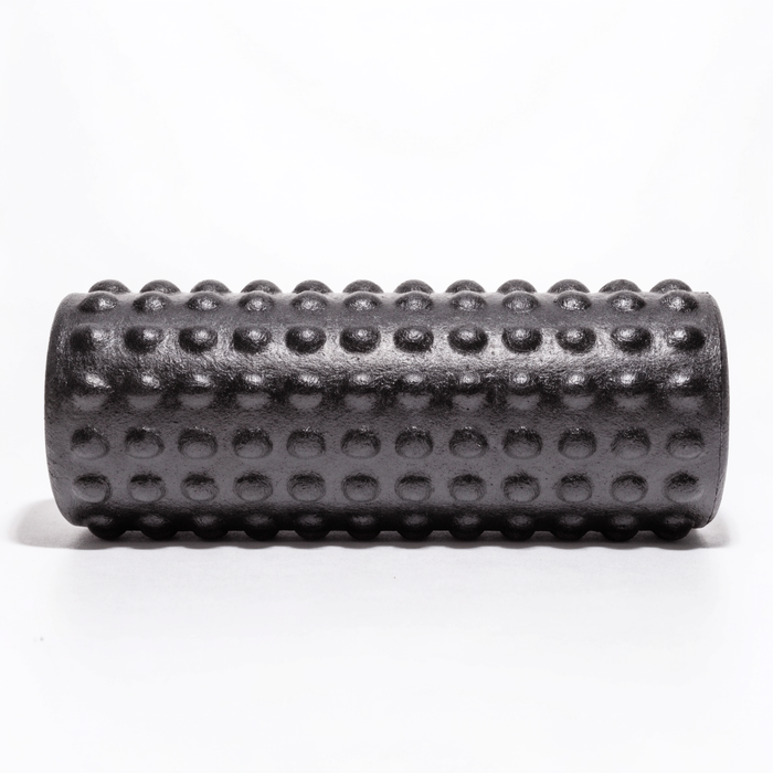 Black textured foam massage roller — foam rollers at Nova Sports Mauritius — Gym available in Mauritius
