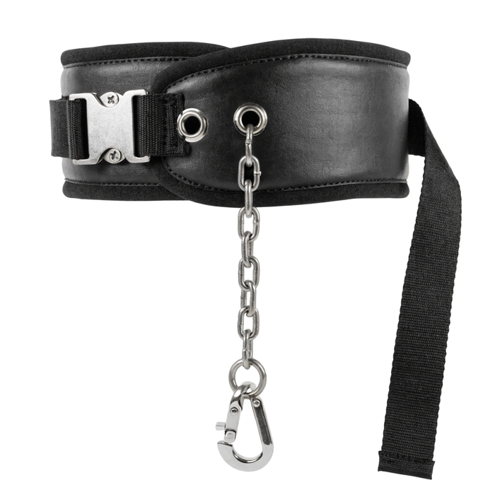 Padded weightlifting dip belt with steel chain and carabiner — pull up and dip belts at Nova Sports Mauritius — Gym available in Mauritius
