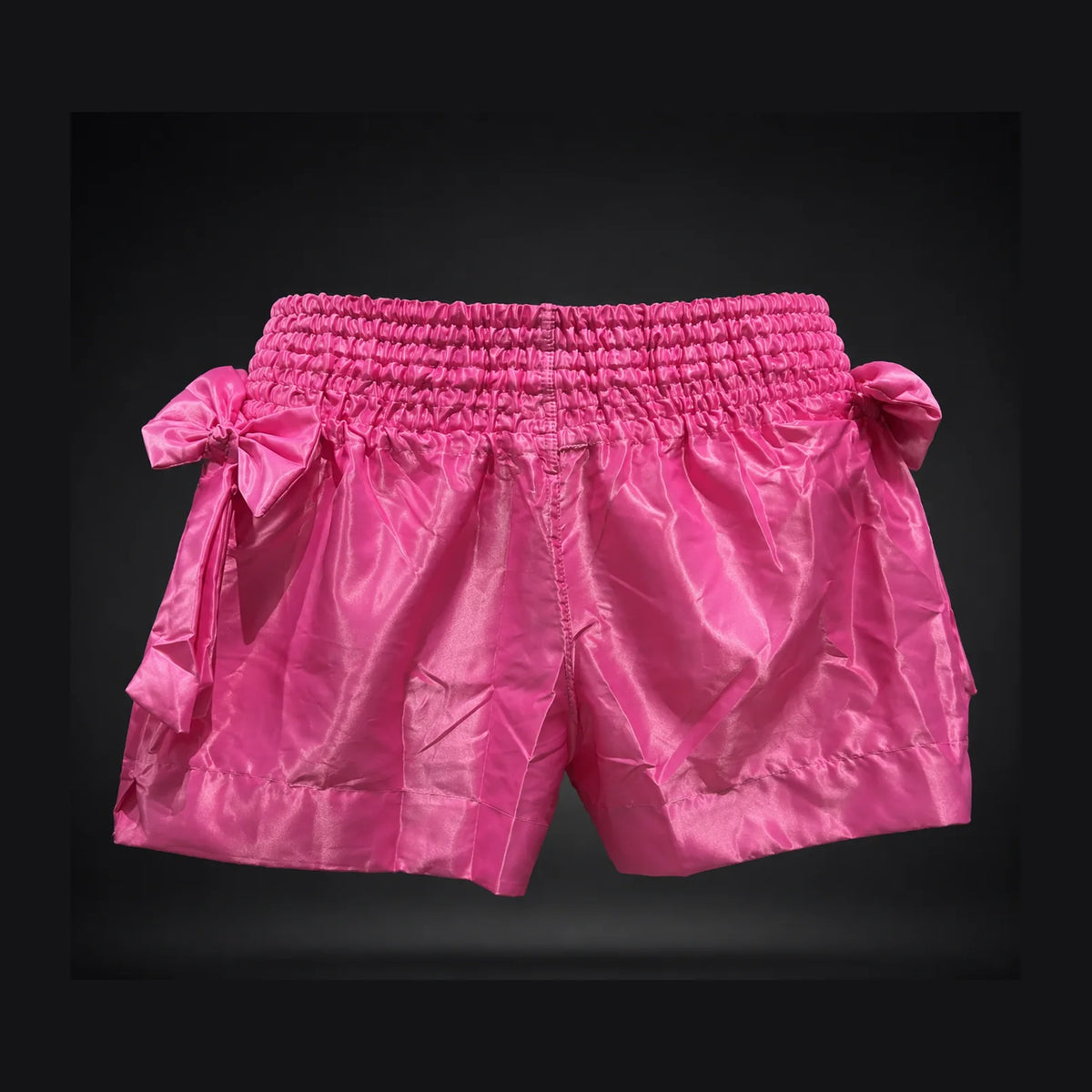 Nova pink Muay Thai shorts, back view — Shorts from Nova Sports Mauritius

