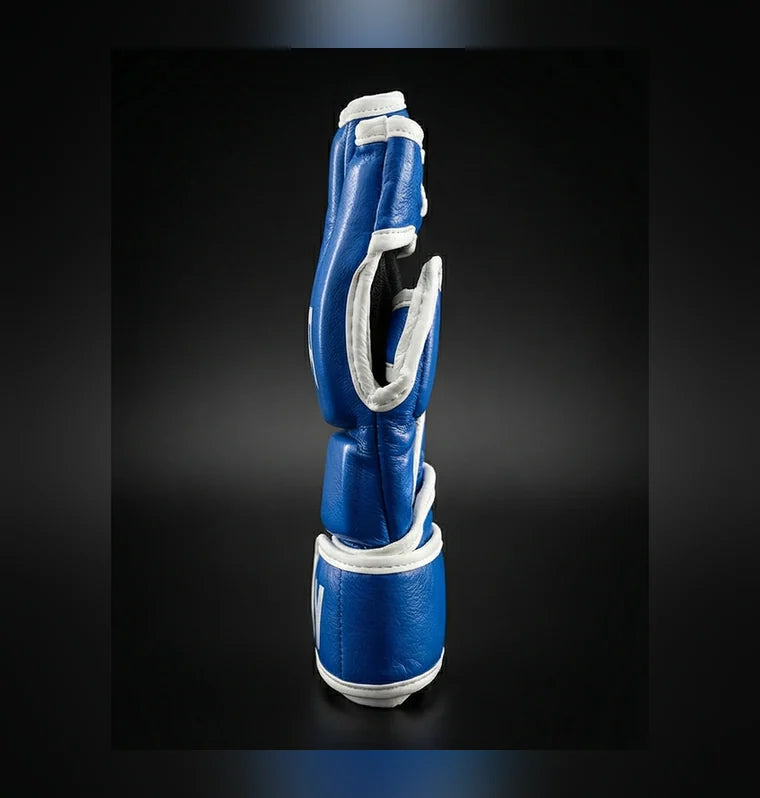 Nova MMA Grappling Gloves – Blue — view 3 — Gloves from Nova Sports Mauritius
