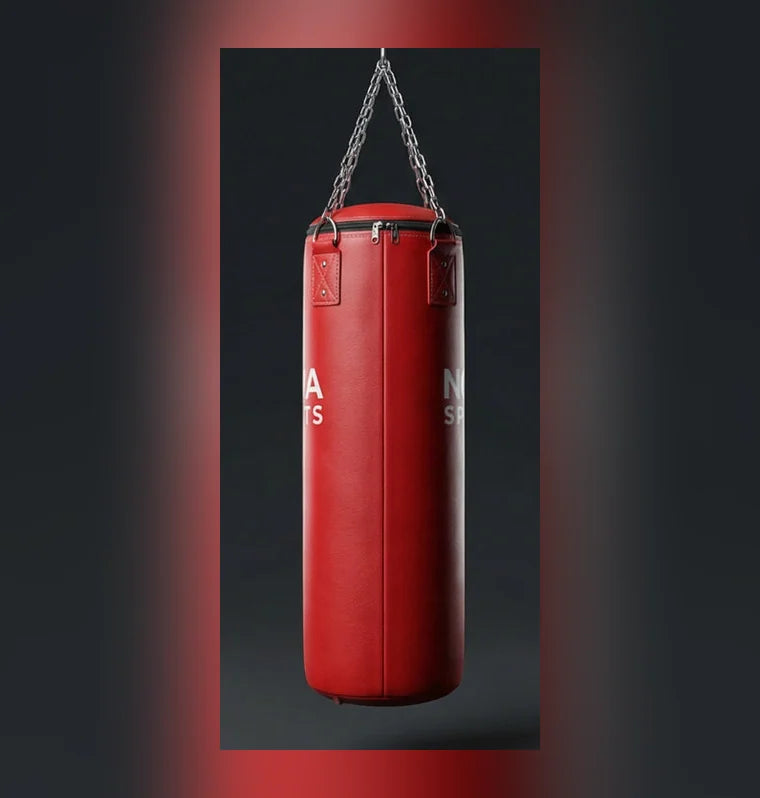 Nova Sports Heavy Punching Bag — view 3 — Bags & Speed Balls from Nova Sports Mauritius
