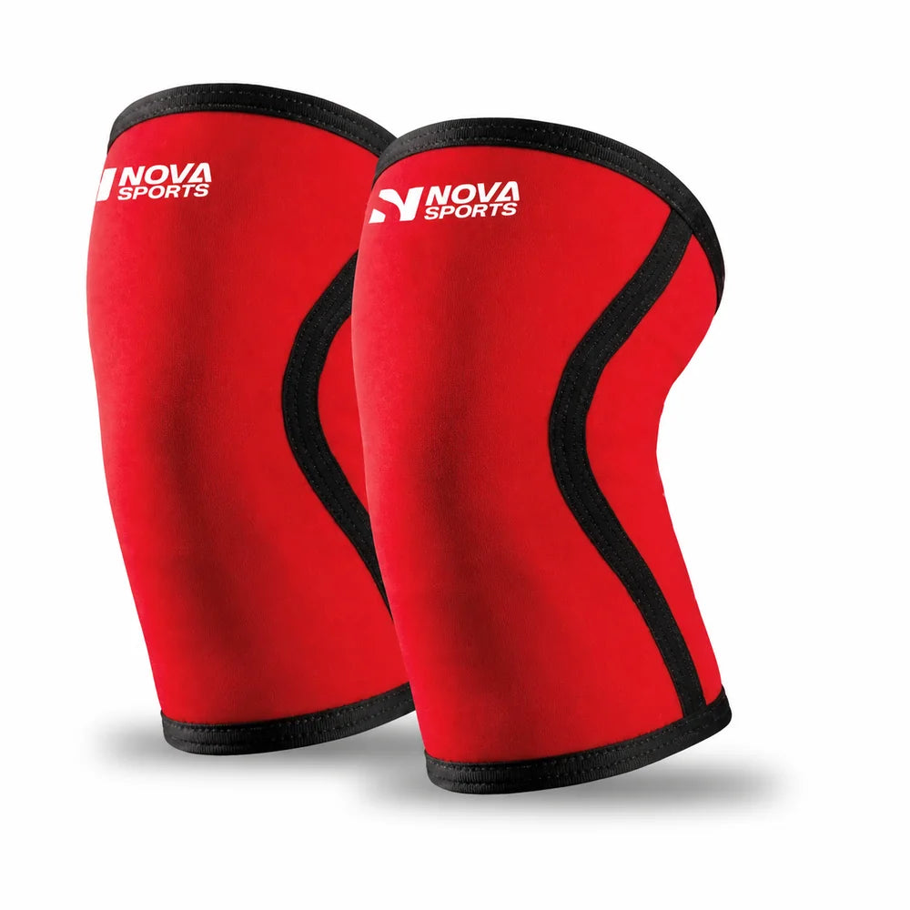 Nova Knee Sleeves — Contoured Neoprene — view 2 — Wraps & Sleeves from Nova Sports Mauritius

